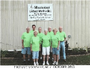 2013 Mississippi Disaster Relief Team
